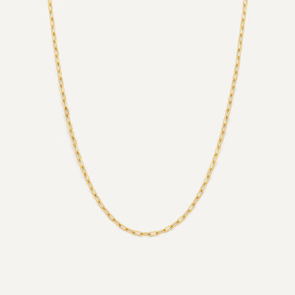 Slim Paperclip Chain Necklace