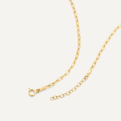 Slim Paperclip Chain Necklace