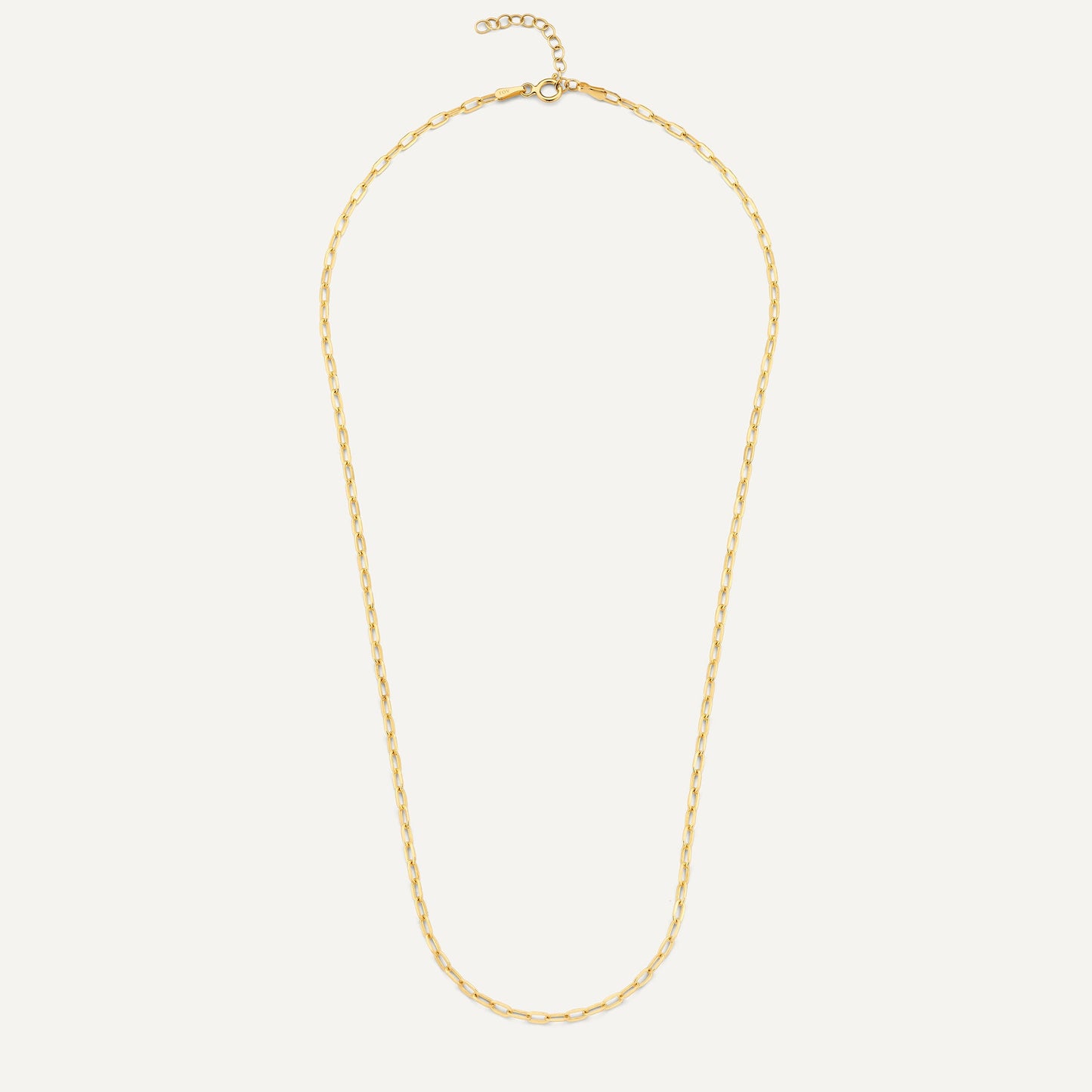 Slim Paperclip Chain Necklace