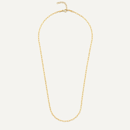 Slim Paperclip Chain Necklace