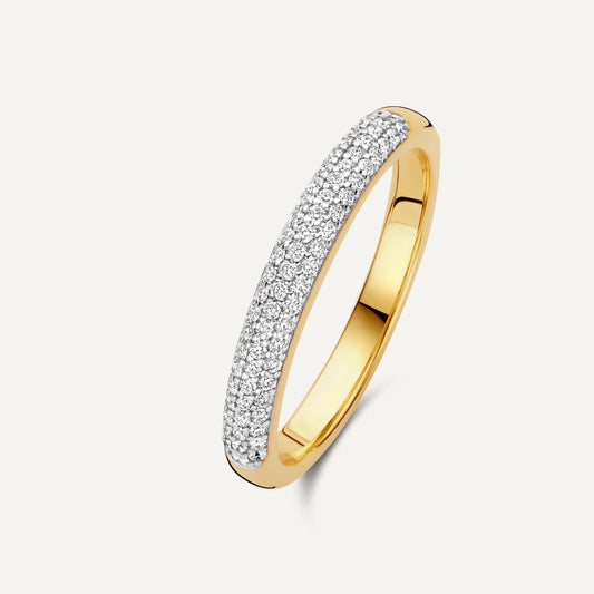 Pav¨¦ Diamond Alliance Ring (0.22 ct)