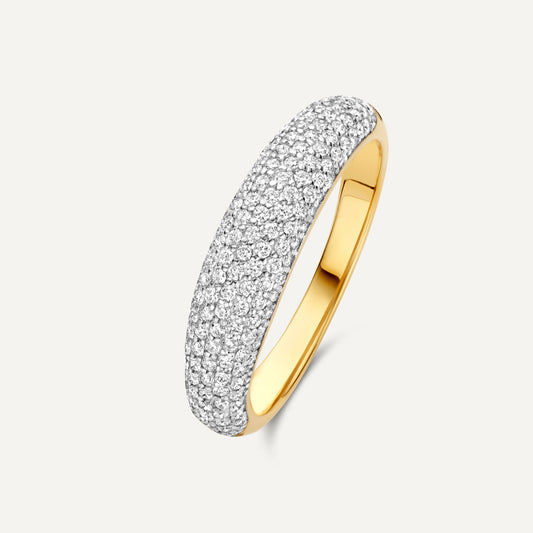 Pav¨¦ Diamond Dome Ring (0.50 ct)