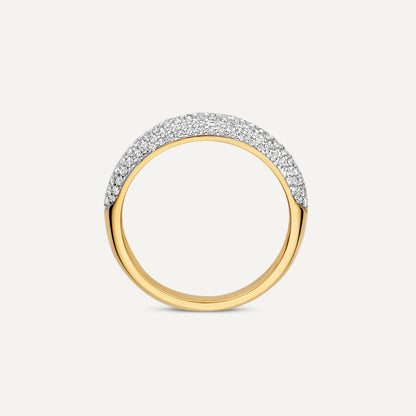 Pav¨¦ Diamond Dome Ring (0.50 ct)