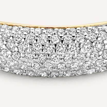 Pav¨¦ Diamond Dome Ring (0.50 ct)