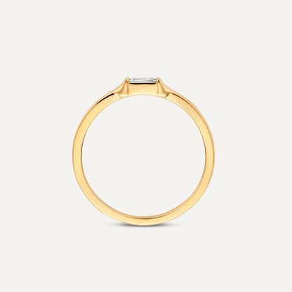 Baguette Cut Diamond Ring (0.07 ct)