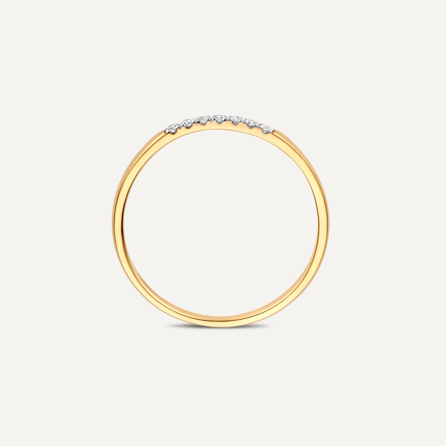 Diamond Line Ring (0.06 ct)