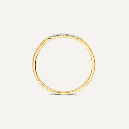 Diamond Line Ring (0.06 ct)