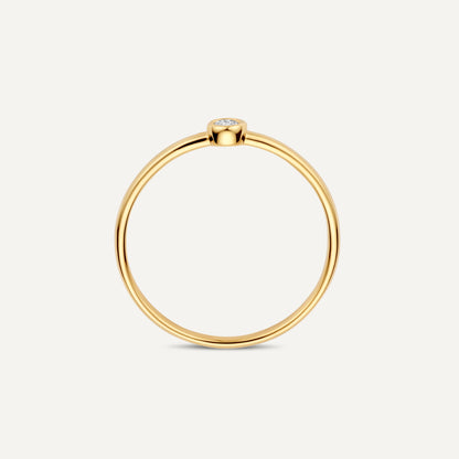 Bezel Set Diamond Ring (0.05 ct)