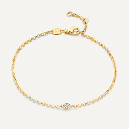 Bezel Set Diamond Bracelet (0.05 ct)