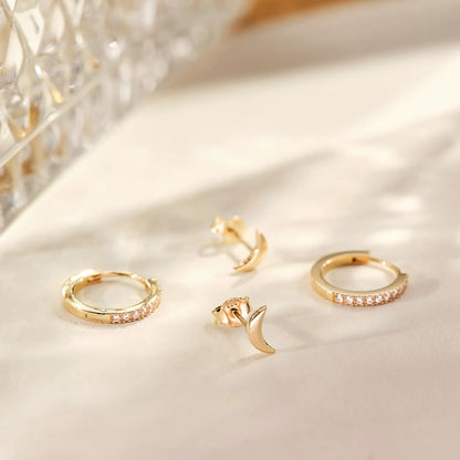 Moon Studs